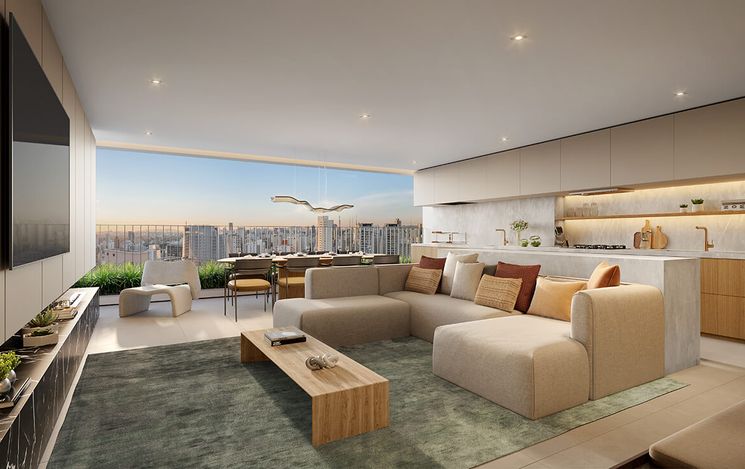 Living 148m²