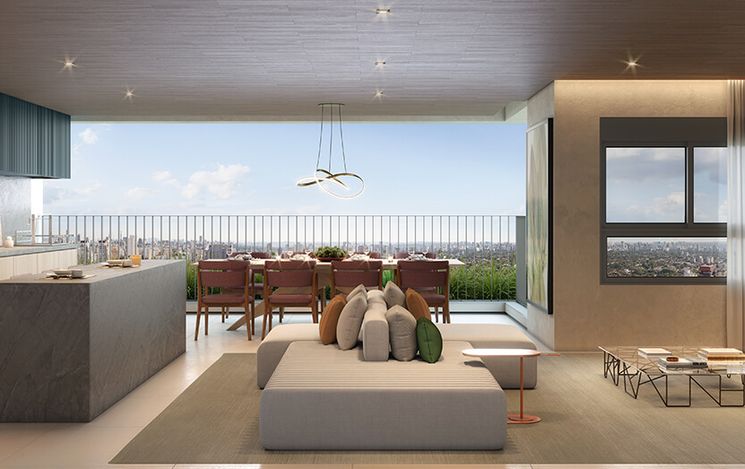 Living 128m²