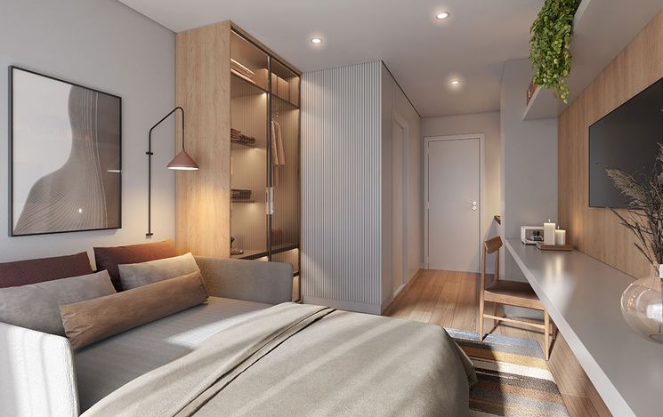 Studio 23m²